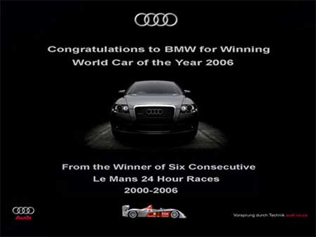 Congratulations to BMW 