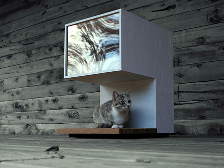 LKD Designed Modern Cat House