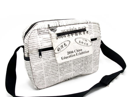 Newspaper Messenger Bag